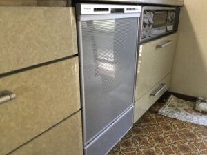 広島キッチン取付け隊　スライドオープン食洗機の取替　施工後